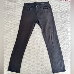 Faherty Stretch Terry 5-Pocket Pant - Slate - 33x32 - Slim Straight